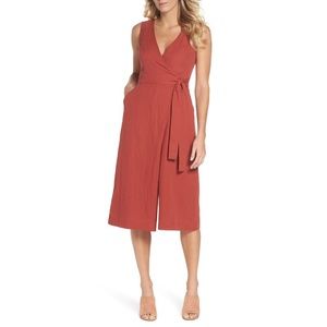 Adelyn Rae Landra Wrap Jumpsuit